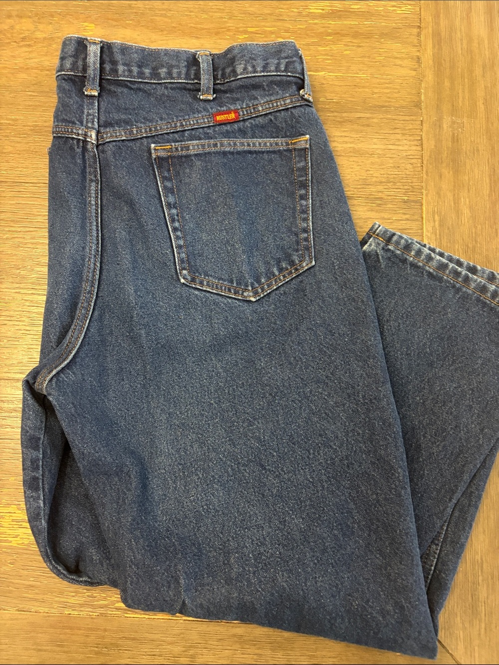 Classic Men’s Blue Denim Jeans - Rustler